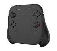 Subsonic - Ergonomischer Griff für Joy-Con Switch 2 und Joy-Con 2-Ladestation - Ladegerät und Griff für Switch 2 - Kompatibles Zubehör für Nintendo Switch 2 - Schwarz