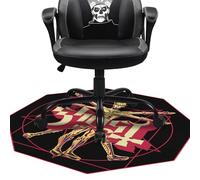 Subsonic - Ghost Gaming Floor Mat - Non-Slip Chair Mat 100x100 cm | Officially licensed Ghost gaming floor mat. Non-slip foam base, 100x100 cm. Protects all floors, fits gaming & office chairs.