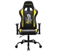 Subsonic - Iron Maiden Gaming Chair - Ergonomic Office Chair with High-Density Foam, Reclining Backrest and Adjustable 3D Armrests - Adjustable Height - Black