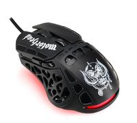 Motorhead Wired Gaming Mouse - 7200 Dpi Optical Sensor Gaming Mouse - Ergonomic Shape - 7 Programmable Buttons - Officially Licensed Gift