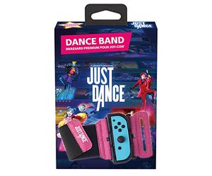 Subsonic Official Just Dance 2023 - Dance Band - JoyCon controller armband, Adjustable elastic wristband with slot for Joy-Cons nintendo Switch