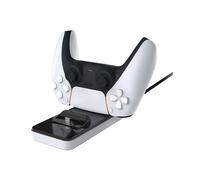 Subsonic PS5 Dual Charging Dock Black and White