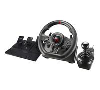 Subsonic Racing GS650-X Gaming Steering Wheel PS4 & Xbox Series - 270° | Racing wheel Controller PS4 Xbox Series X/S 270° rotation Paddle & Manual shifter Gas Clutch & brake pedals Driving simulator