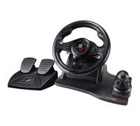 Superdrive - GS550 Racing steering wheel with Pedals, paddles shifter, shifter & vibration for Xbox Serie X/S, PS4, Xbox One, PC (programmable f
