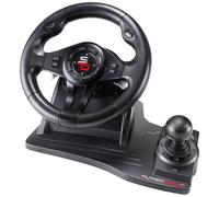 Superdrive - GS550 Racing steering wheel with Pedals, paddles shifter, shifter & vibration for Xbox Serie X/S, PS4, Xbox One, PC (programmable f