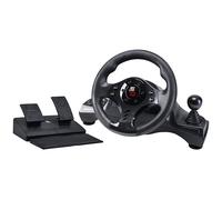 Subsonic Superdrive - GS750 Drive Pro steering wheel with pedals, paddles, shifter and vibration for Xbox Serie X/S, PS4, Xbox One, PC (programmable for all games)