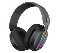 Subsonic - Vektra Wireless Gaming Headset for PS5, PS4, PC, Xbox, Switch and Switch 2 - LED Gaming headset with 7.1 Speakers, Retractable Microphone, built-in Volume Control, and Mute Button - Black