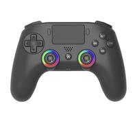 Subsonic - Wireless controller for PS4 / Playstation 4 - Bluetooth controller with LED, vibration and gaming headset jack - Black [playstation_4]