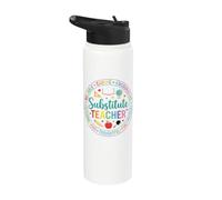 Substitute Teacher Stainless Steel Insulated Water Bottle