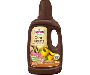 Substral Naturen Organic Citrus and Mediterranean Plants Food, Organic Mineral Liquid Fertiliser Made from Natural Resources with Seaweed, 500 ml