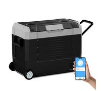 SubSun Electric Cooler, 58QT Car Refrigerator, Portable Freezer 12V/24V DC and 110-240V AC, Plug in Coolers for Vehicles with Wheels, 12 Volt Car Fridge -4℉~68℉