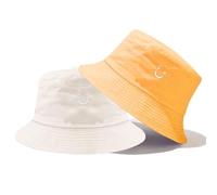 SUBTAVIK Reversible Kids Sun Hat, Smile Face Toddler Bucket Hat - Wide Brim Boys & Girls Double Sided Breathable Sun Hats for 2-8 Years: Girl, Boy