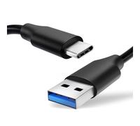 subtel® 1,0m USB Data Cable Replacement for Bang & Olufsen BeoPlay A1, A2 Active, P2, P6 / BeoLit 17 3A Headset Headphones Charging 480 MBit/s - USB 2.0 Fast File Transfer PVC - Black