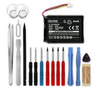 subtel 1x Battery for GPS/Navigation Compatible with Garmin Camper 780, Camper 770 LMT-D, Drive 61 LMT-S, 361-00056-08 - (750mAh, 3.7V) + Tool-kit