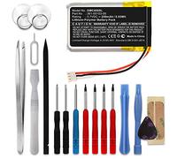 subtel 1x Battery for GPS/Navigation Compatible with Garmin DashCam 55, DashCam 45, 361-00103-00 - (250mAh, 3.7V) + Tool-kit