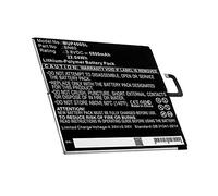 subtel 1x Battery for Tablet Compatible with Xiaomi Mi Pad 4, M1806D9E, M1806D9W, BN60 - (5800mAh, 3.8V)