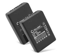 subtel 2x Battery compatible with Autec B07C TF02, E16 KTC, FJM, MBM06MH