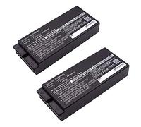 subtel 2x Battery compatible with Ikusi TM63, 2303696, TM 60/1, 60/2, BT12 | 2000mAh, 7.2V, NiMH for Ikusi TM64 02