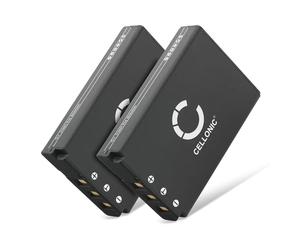 subtel 2x Battery for Camera Compatible with Zoom Q8 Recorder, BT-03 - (1800mAh, 3.7V)
