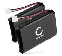 subtel 2x Battery for Payment terminal/POS Compatible with Safescan 6185, 131-0477 - (1200mAh, 7.4V)