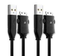 2x MP3 Charger Samsung YP-K3 YP-T9 YP-P3 YP-Q3 YP-T10 YP-Q1 YP-P2 YP-R1 Black