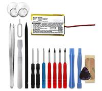 subtel, Battery for mp3 Player compatible with Apple iPod nano 1 Gen. - A1137, MA005LL/A (3.7V, 400mAh) + Tool set