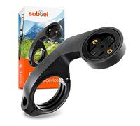 subtel Handlebar Mount - Adjustable GPS Out Front Stem Mount Aero Bar Handlebar Mounting Bracket 25mm 32mm 35mm - Black