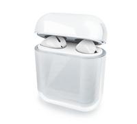 subtel Protective Case compatible with Apple AirPods 2, Apple AirPods | 1 x Clear Hard Plastic for Apple AirPods 2, Apple Airpods