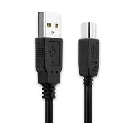 subtel USB Cable 3m Compatible for Rode NT-USB/Podcaster Charger Fast Data Transfer Charging Lead USB A Standard USB - Black