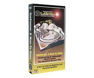 SubTerrain: A How-To Video Constructing a Lightweight Layout System The Woodland Scenics Way [VHS]