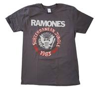Subterranean Jungle T-Shirt Ramones Charcoal L