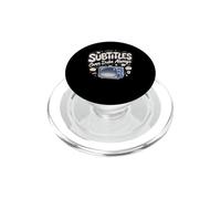 Subtitles Over Dubs Always Anime Otaku Manga PopSockets PopGrip for MagSafe