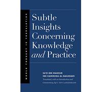 Subtle Insights Concerning Knowledge and Practice (World Thought in Translation)