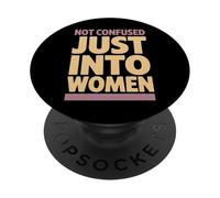 Subtle Lesbian Pride Soft Sapphic Everyday WLW Visibility PopSockets Adhesive PopGrip