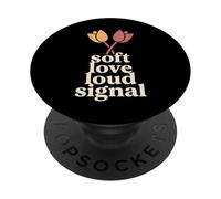 Subtle Lesbian Pride Soft Sapphic Everyday WLW Visibility PopSockets Adhesive PopGrip