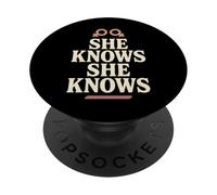 Subtle Lesbian Pride Soft Sapphic Everyday WLW Visibility PopSockets Adhesive PopGrip