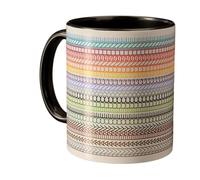 Subtle Profanity Mug - I'm a Ray of Fucking Sunshine - 15oz Green Handle, Hidden Message Mental Health Gift for Bestie, Therapist, Feminist, or Self-Care Queen (Orange)