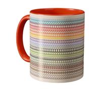 Subtle Profanity Mug - I'm a Ray of Fucking Sunshine - 15oz Green Handle, Hidden Message Mental Health Gift for Bestie, Therapist, Feminist, or Self-Care Queen (Red)