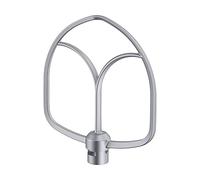 Subtle Silver Coated Dough Hook for Acekool Polished Stainless Steel Flat Beater for Kitchenaid 7L Tilt-Stand Mixer Attachments for Kitchen Paddle, Baking,Pastry, Mixing Accessory,Dishwasher Safe