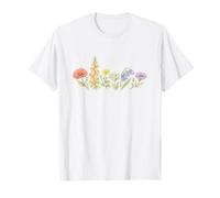 Subtle Wildflower Pride Botanical Cottagecore Floral LQBTQ T-Shirt