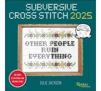 Subversive Cross Stitch 2025 Wall Calendar