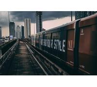 subway tracks-500-Piece Puzzle for Adults - DIY Puzzle Pieces, Great Puzzle Game for Adults 14 years+