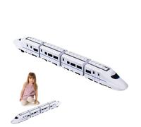 Subway Train | Fun Flexible Learning Game - Railway Car Toy,for Birthday Party Thanksgiving Easter Home Living Room Garden Classroom School Indoor Outdoor