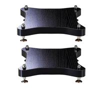 Subwoofer Audio Isolation Pads - 2 Pack Speaker Stand with Fixed Copper Nails for Noise Isolation in Living Room, Studio