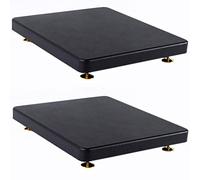 Subwoofer Isolation Stand,Base Stand Speaker Isolation Feet Platform,Riser Stabilizer Base, With Fixed Copper Nail (Color : Black, Size : 35x40cm)