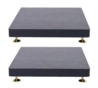 Subwoofer Isolation Stand with Adjustable Floor Spikes, Anti-Vibration Platform for Enhanced Audio Clarity in Home Theaters and Studios