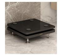 Subwoofer Isolation Stand With Adjustable Spikes & Rubber Feet,2 Floors Speaker Stand Platform,Stabilizer Base,Floor Speakers,Mobile On Wheels,for Studio Monitor, Subwoofer