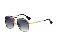 SUBX New Gradient Sunglasses for Men Fashion Metal Big Frame Sun Glasses Brand Design Luxury-Gold Grey