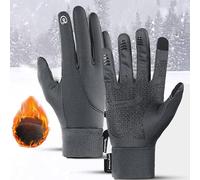 Subzero Gloves, Subzero Ultimate Winter Gloves, Subzero Winter Gloves Mens Ultimate Winter Gloves, Men Warm Gloves, Windproof Waterproof Gloves Touchscreen Gloves for running Cycling (Gray,L)