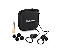 SubZero In Ear Monitors Earphones with Detachable Cable & Carry Pouch